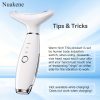 Nuakene Face & Neck Skin Care Beauty Meter, Rechargeable Vibrating Heating Massager, Home Neck & Facial Massage Tool, Skin Care Gift for Women - Image 8